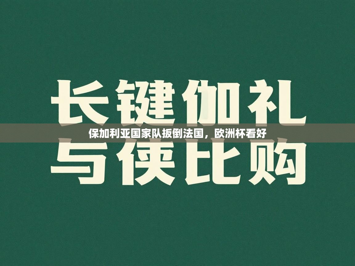 保加利亚国家队扳倒法国，欧洲杯看好  第1张